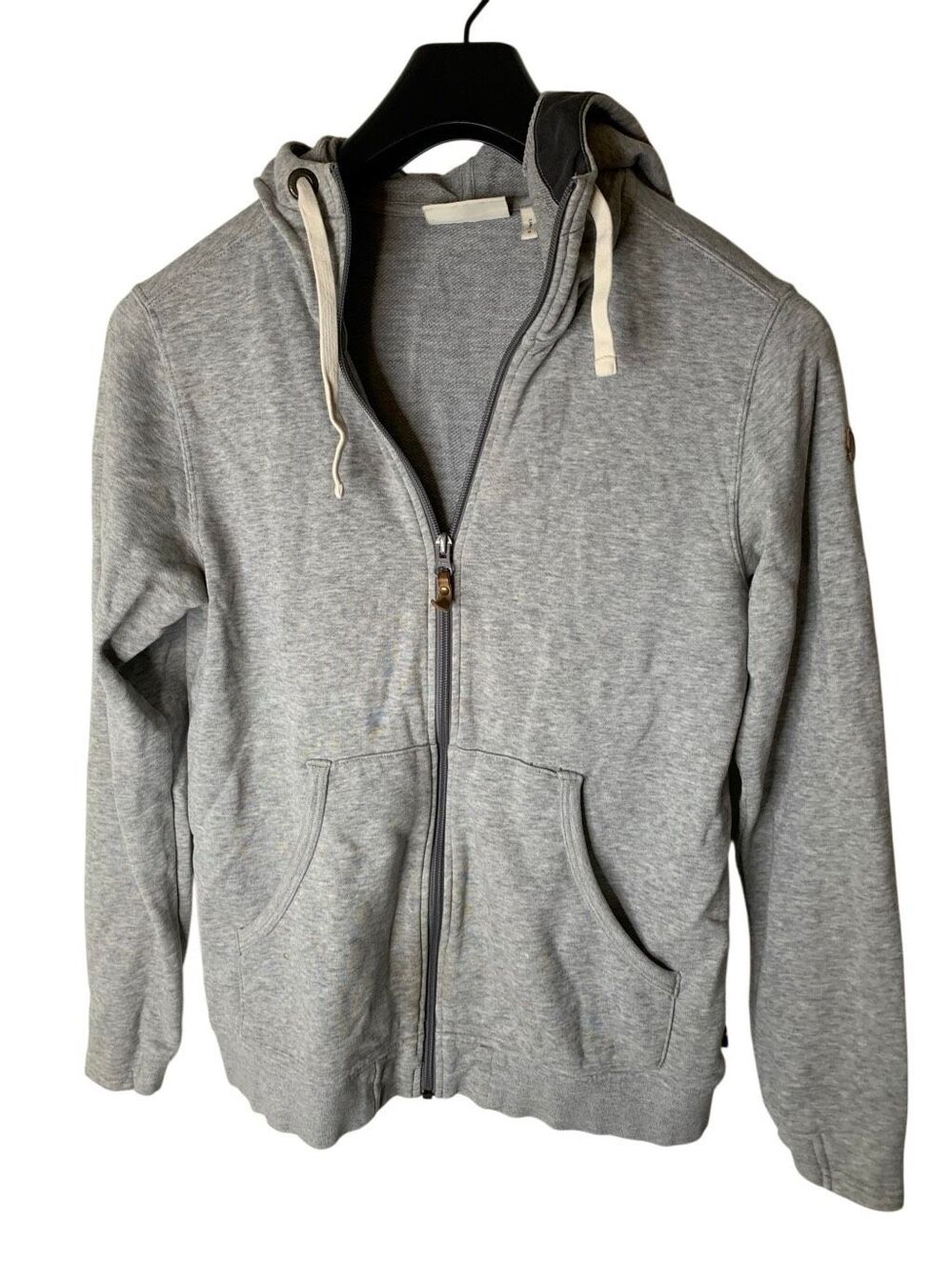 Fjallraven Ovik hoodie sweatshirt gray women's size small